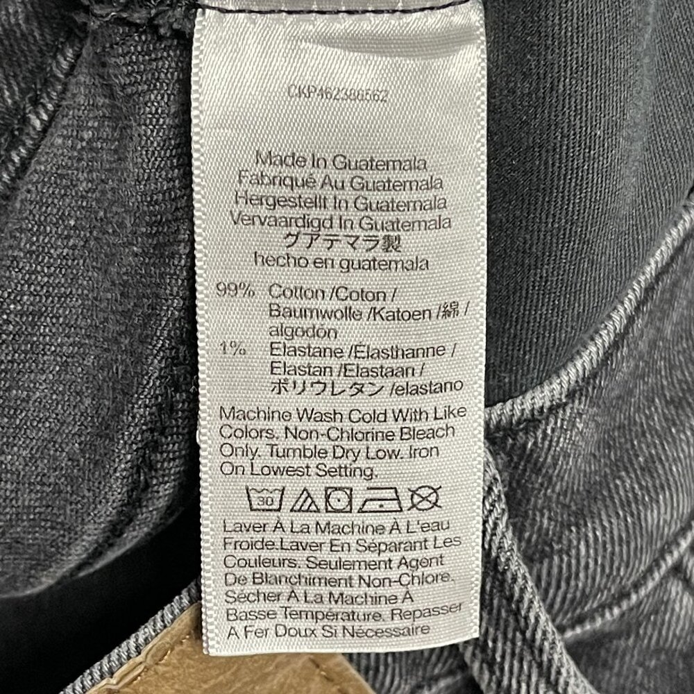 Madewell Womens The Perfect Vintage Jean Black Denim Straight Leg Size 24 - Picture 4 of 8
